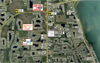 N Wickham Rd/ Business Center Blvd (SE Corner), Melbourne, FL - VUE AÉRIENNE  vue de carte