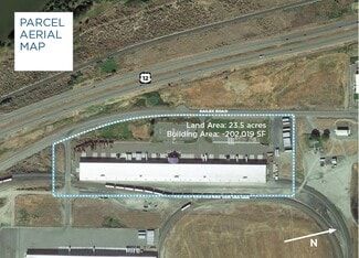 Plus de détails pour 627 Railex Rd, Burbank, WA - Industriel/Logistique à louer