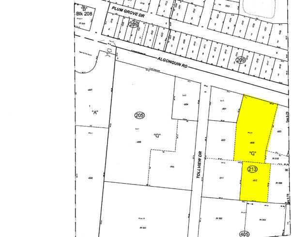 3315 Algonquin Rd, Rolling Meadows, IL à vendre - Plan cadastral – Image 2 sur 7