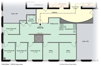 7878 E Gateway Blvd, El Paso, TX à vendre Plan d’étage– Image 1 sur 1