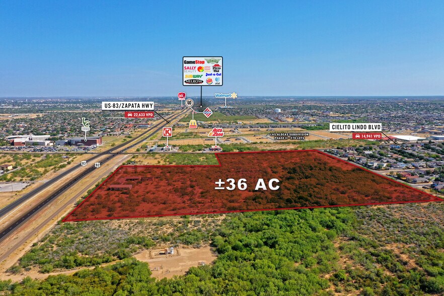 5600 US Highway 83 Hwy, Laredo, TX à vendre - Aérien – Image 2 sur 15