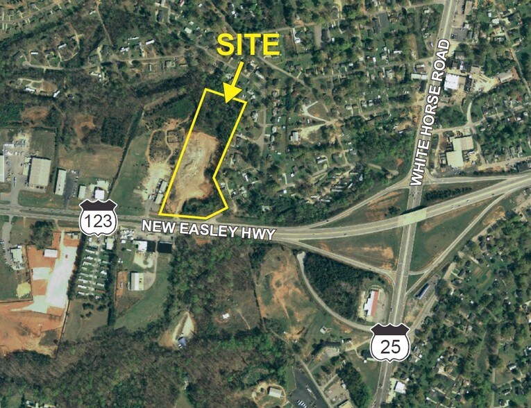 Hwy 123, Greenville, SC à vendre - Aérien – Image 3 sur 5