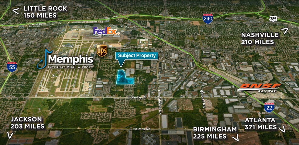 0 E Raines Rd, Memphis, TN à vendre - Photo principale – Image 1 sur 4
