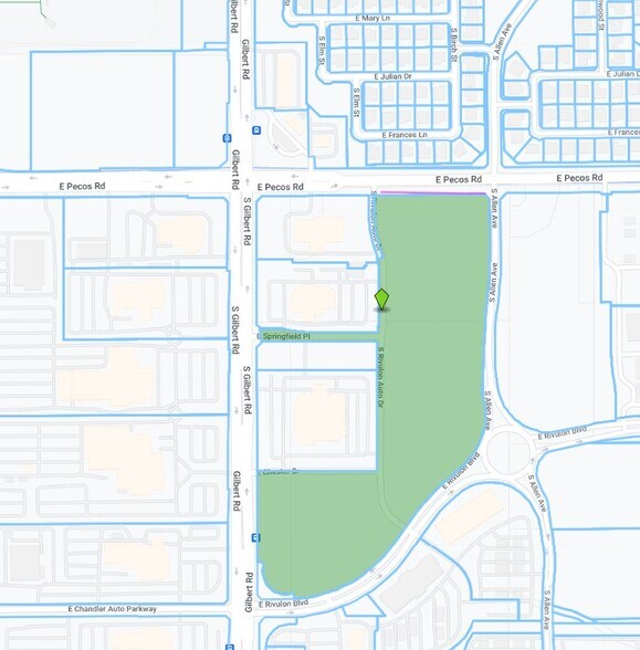 NEC Loop 202 & Gilbert Rd, Gilbert, AZ à louer - Plan cadastral – Image 2 sur 2