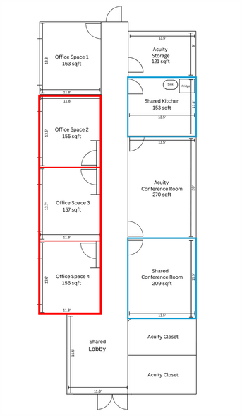 444 E Main St, Lexington, KY à louer - Plan d’étage – Image 3 sur 11