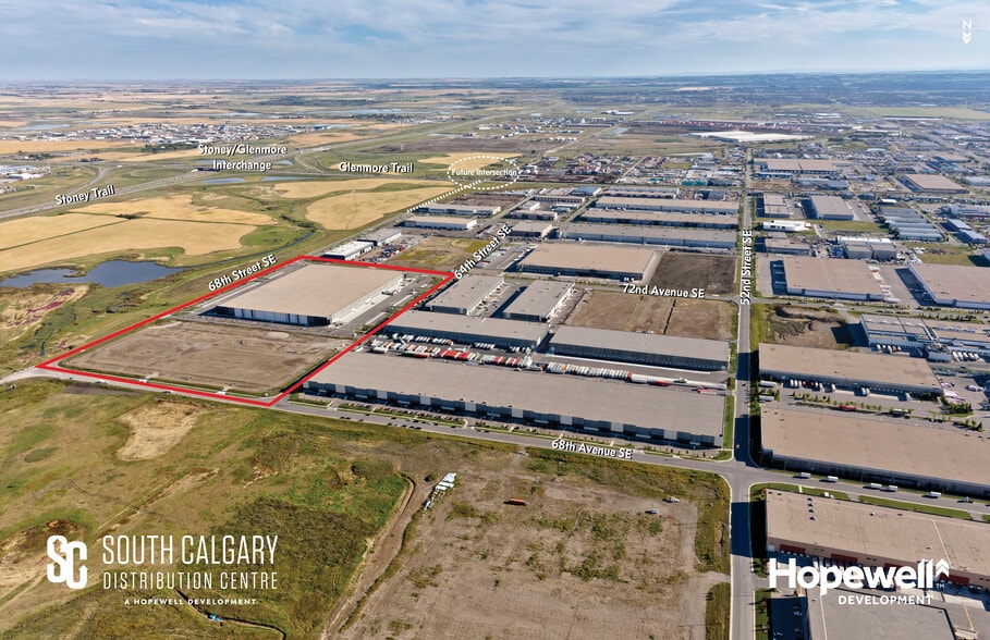 6600 72 Ave SE, Calgary, AB à louer - Aérien – Image 2 sur 6