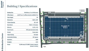 825 E Central Ave, San Bernardino, CA à louer Plan cadastral– Image 1 sur 1