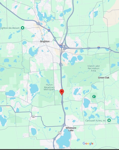 8860 Whitmore Lake Rd, Brighton, MI à vendre - Aérien – Image 3 sur 4