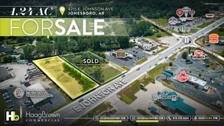 Plus de détails pour 4215 E Johnson Ave, Jonesboro, AR - Terrain à vendre