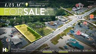 Plus de détails pour 4215 E Johnson Ave, Jonesboro, AR - Terrain à vendre