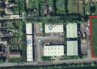 Roxby Rd, Scunthorpe, SHS - VUE AÉRIENNE  vue de carte