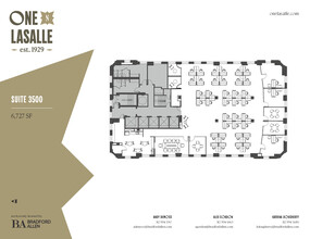 1 N La Salle St, Chicago, IL à louer Plan d’étage– Image 1 sur 6