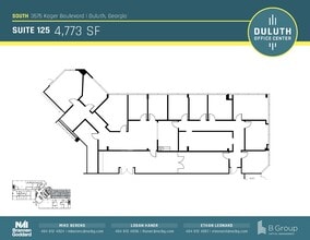 3505 Koger Blvd, Duluth, GA à louer Plan d’étage– Image 1 sur 1