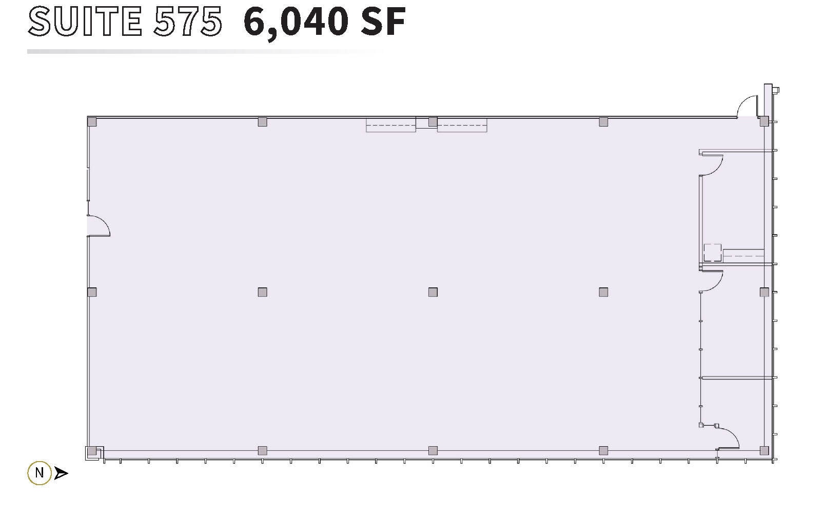 8550 W Bryn Mawr Ave, Chicago, IL à louer Plan d’étage– Image 1 sur 1