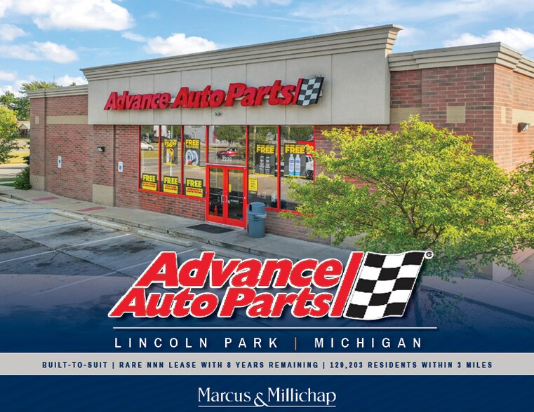 2230 Fort St, Lincoln Park, MI à vendre - Photo de l’immeuble – Image 1 sur 7