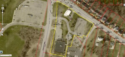 110 John Scott Hwy, Steubenville, OH - Vue aérienne vue de carte
