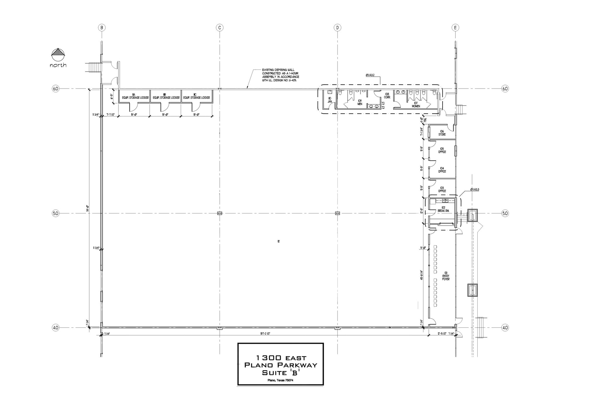 1300 E Plano Pky, Plano, TX à louer Plan d’étage– Image 1 sur 1