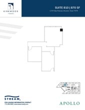 11757 Katy Fwy, Houston, TX à louer Plan d’étage– Image 1 sur 1