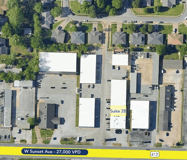 1772-1840 W Sunset Ave, Springdale, AR à louer - Photo de l’immeuble – Image 2 sur 6