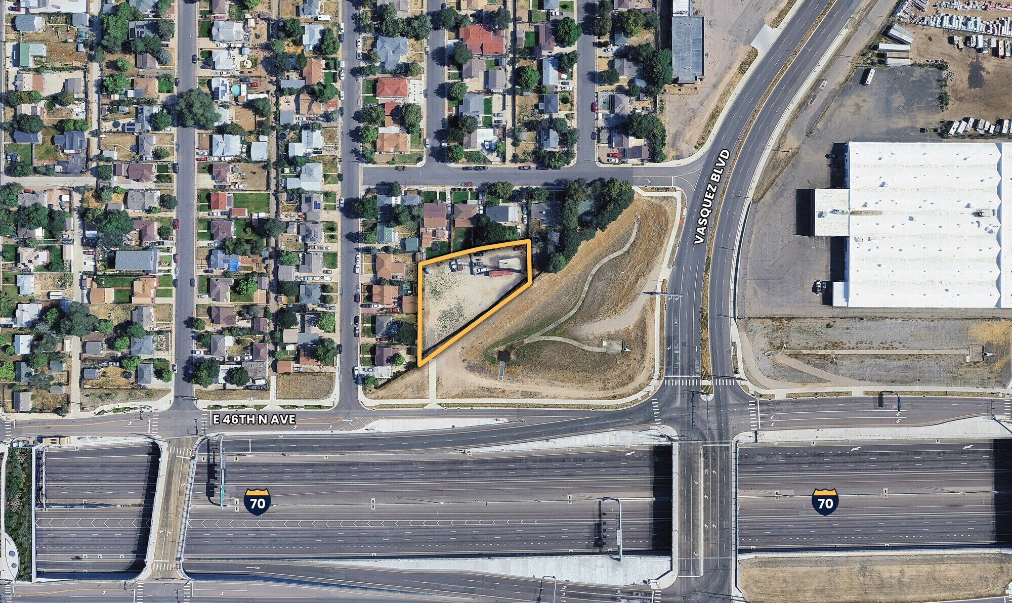 4621 Vasquez Blvd, Denver, CO à vendre Aérien– Image 1 sur 12