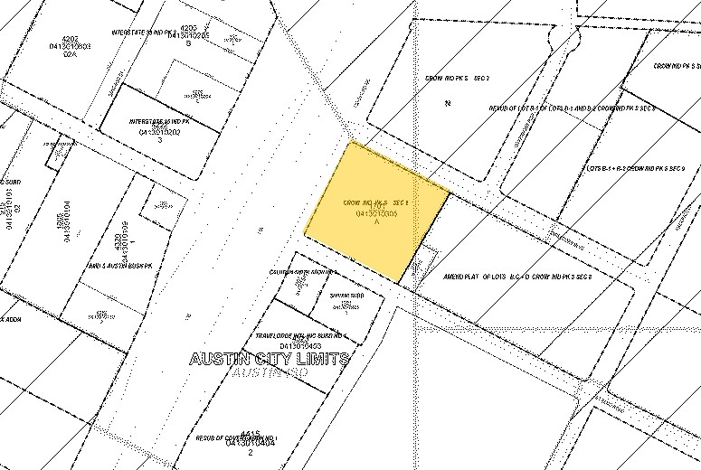 1701 Directors Blvd, Austin, TX à louer - Plan cadastral – Image 2 sur 20