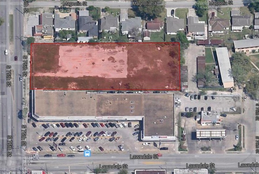 743 S 75th St, Houston, TX à vendre - Aérien – Image 2 sur 4