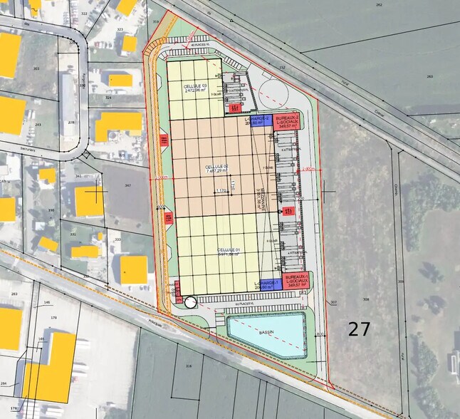 1 Rue Principale, Wolfgantzen à louer - Plan de site – Image 2 sur 2