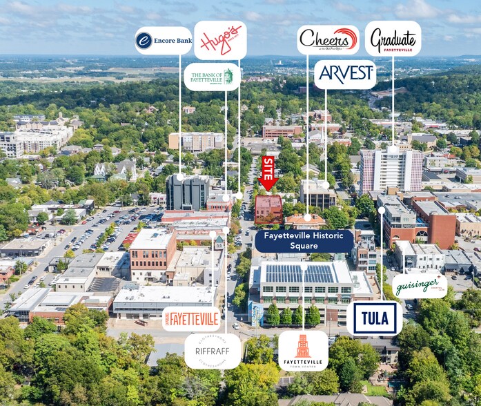 26 W Center St, Fayetteville, AR à vendre - Photo de l’immeuble – Image 2 sur 17