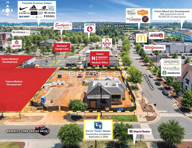 Berewick Town Center Dr, Charlotte, NC à vendre - Photo de l’immeuble – Image 2 sur 9