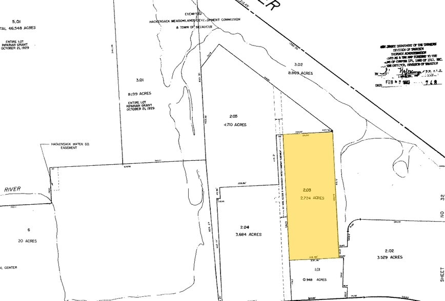 1 Harmon Plz, Secaucus, NJ à louer - Plan cadastral – Image 2 sur 7