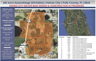 Plus de détails pour 10 FL-544, Haines City, FL - Terrain à vendre