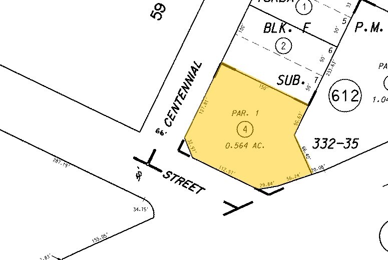 535 E Main St, Tustin, CA à louer - Plan cadastral – Image 2 sur 2