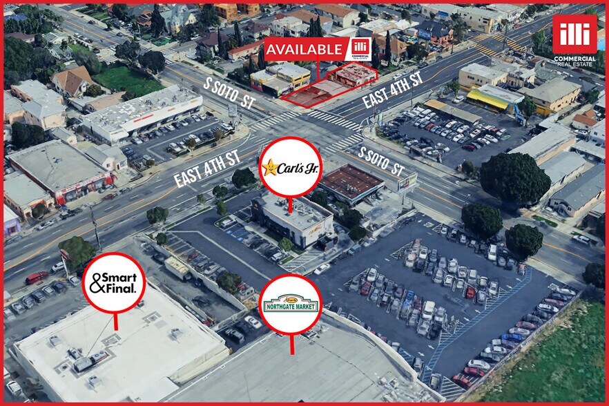 320 S Soto St, Los Angeles, CA à louer - Aérien – Image 1 sur 4