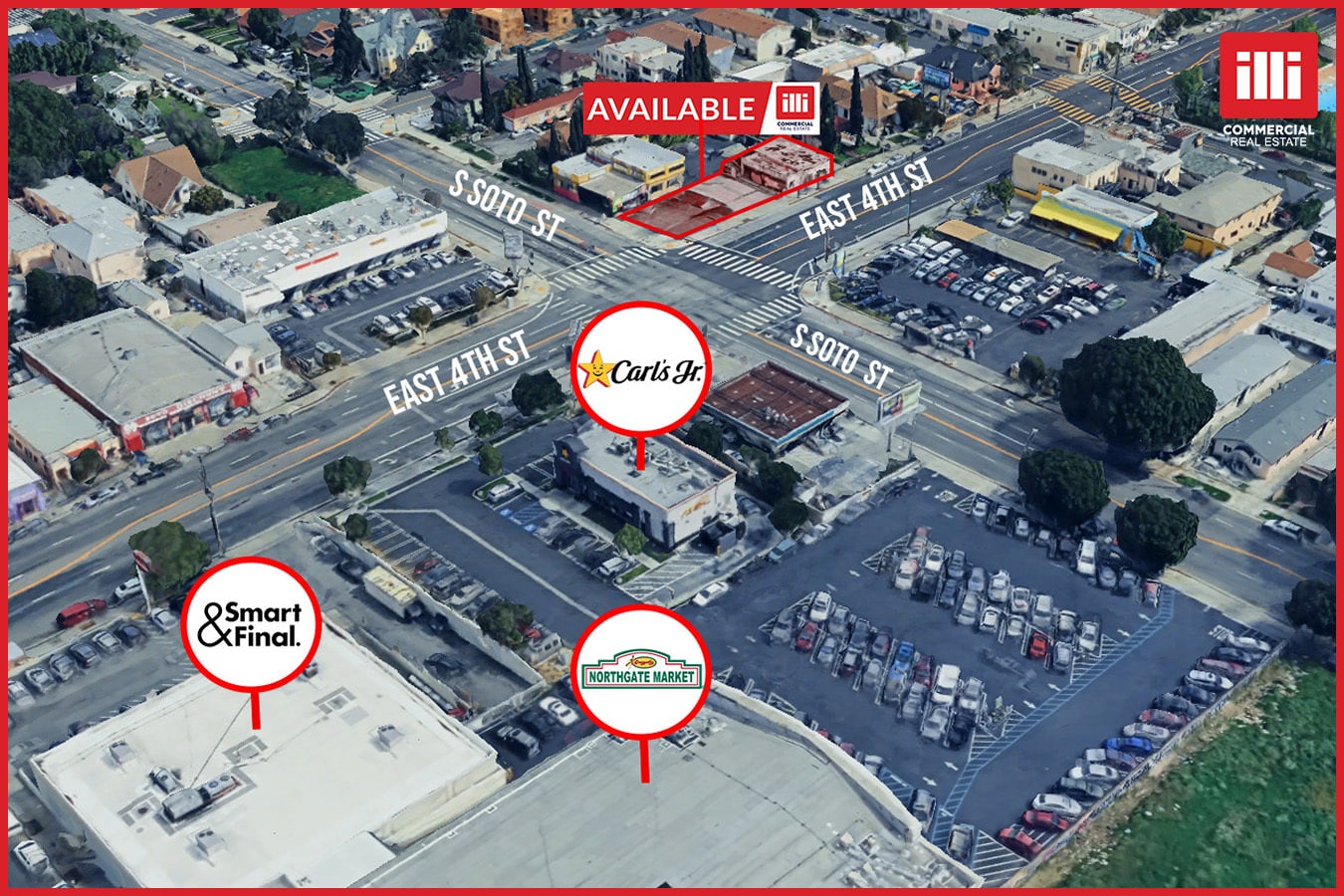 320 S Soto St, Los Angeles, CA à louer Aérien– Image 1 sur 5