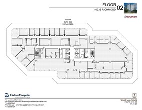 10333 Richmond Ave, Houston, TX à louer Plan d’étage– Image 1 sur 1