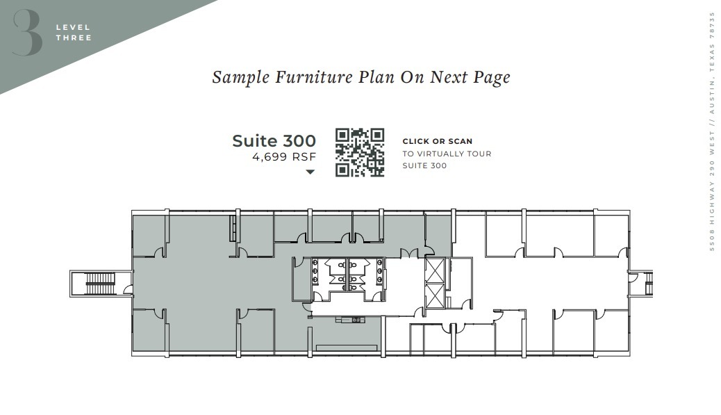 5508 Hwy 290 W, Austin, TX à louer Plan d’étage– Image 1 sur 2