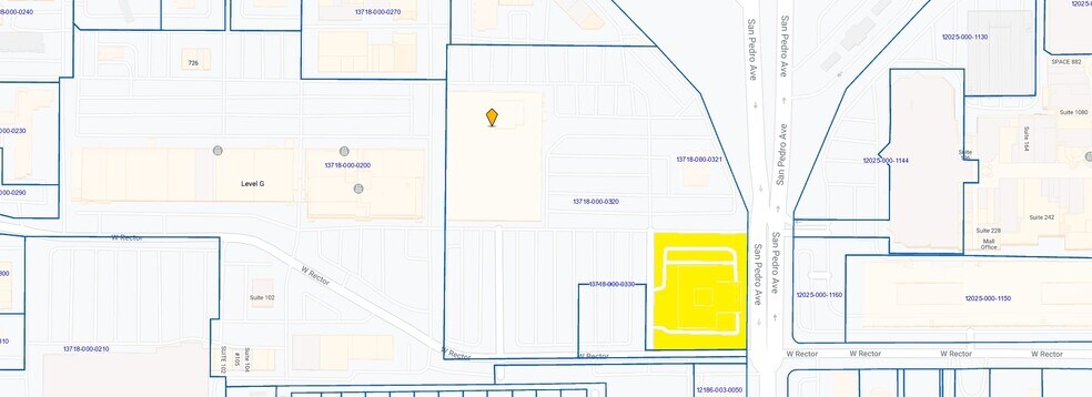 7411-7427 San Pedro Ave, San Antonio, TX à louer - Plan cadastral – Image 2 sur 9