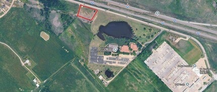 2 Acres Interstate 20 East Terrell TX, Terrell, TX - Vue aérienne vue de carte - Image1