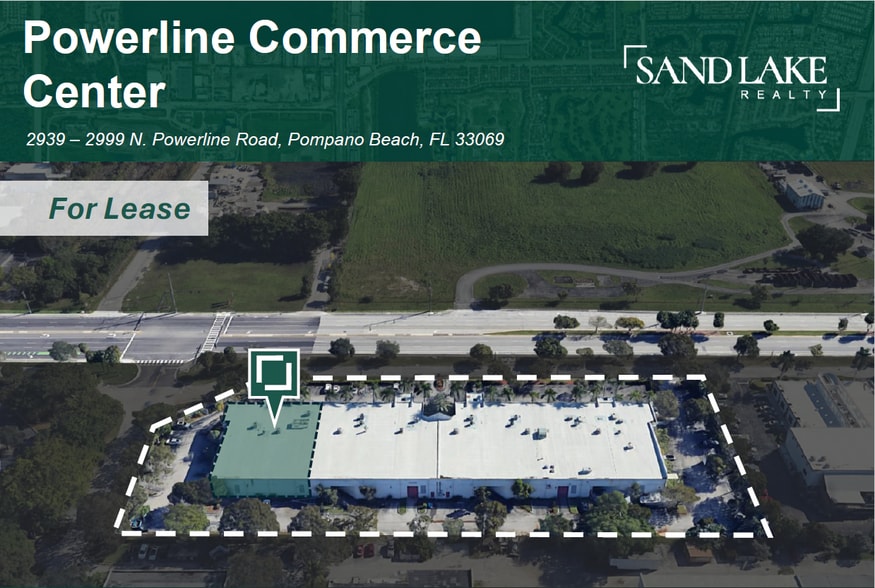 2939-2999 N Powerline Rd, Pompano Beach, FL à louer - Aérien – Image 2 sur 26
