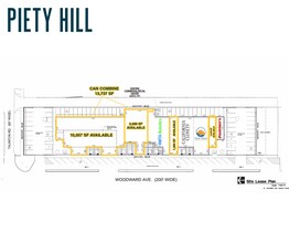 33202-33278 Woodward Ave, Birmingham, MI à louer Plan d’étage– Image 1 sur 1