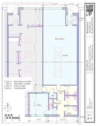 Plus de détails pour 520-524 Selby Ave, Saint Paul, MN - Local commercial à louer