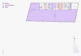 8 Bishopsgate, Londres à louer Plan d’étage– Image 1 sur 1