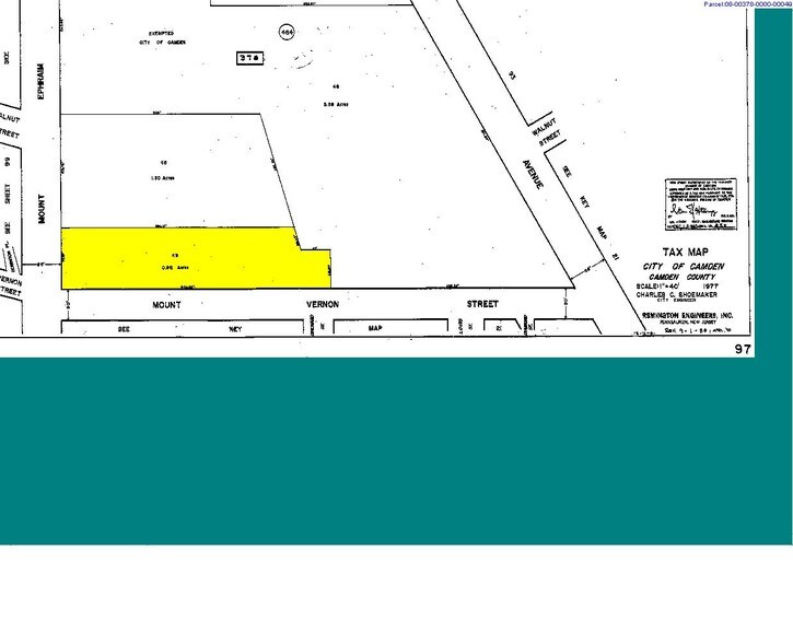 1115 Mt Vernon St, Camden, NJ à louer - Plan cadastral – Image 2 sur 10