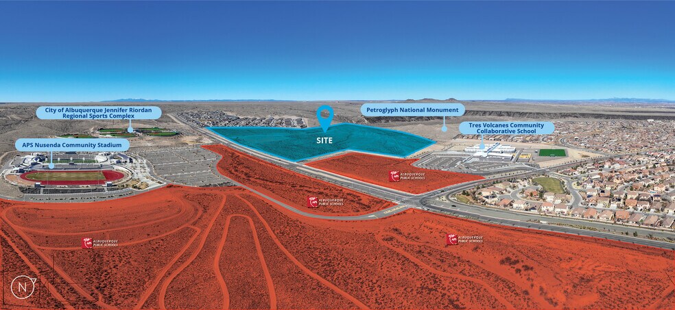 NWQ Arroyo Vista Blvd NW & Tierra Pintada NW blvd, Albuquerque, NM à vendre - Photo de l’immeuble – Image 3 sur 4