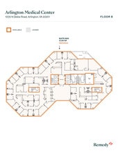 1005 N Glebe Rd, Arlington, VA à louer Plan d’étage– Image 1 sur 1