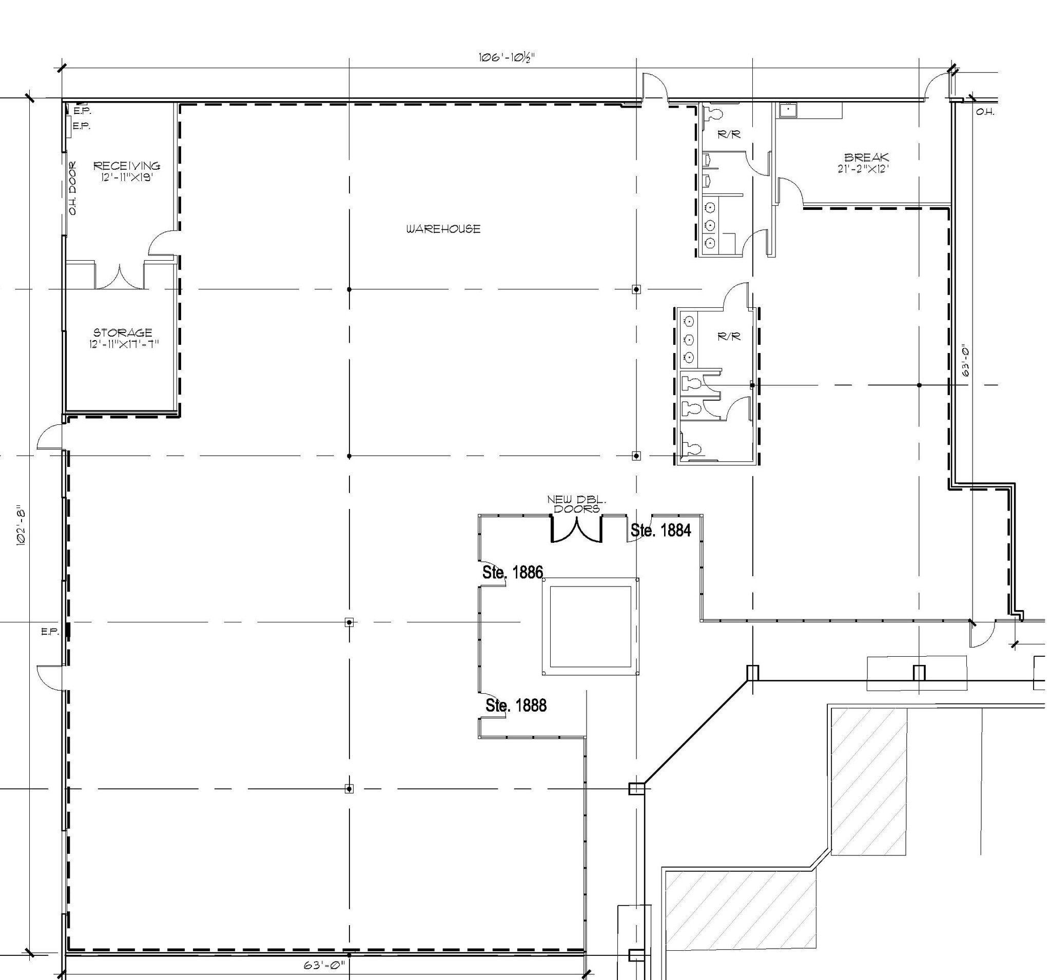 1850-1900 Grandstand Dr, San Antonio, TX à louer Plan d’étage– Image 1 sur 1