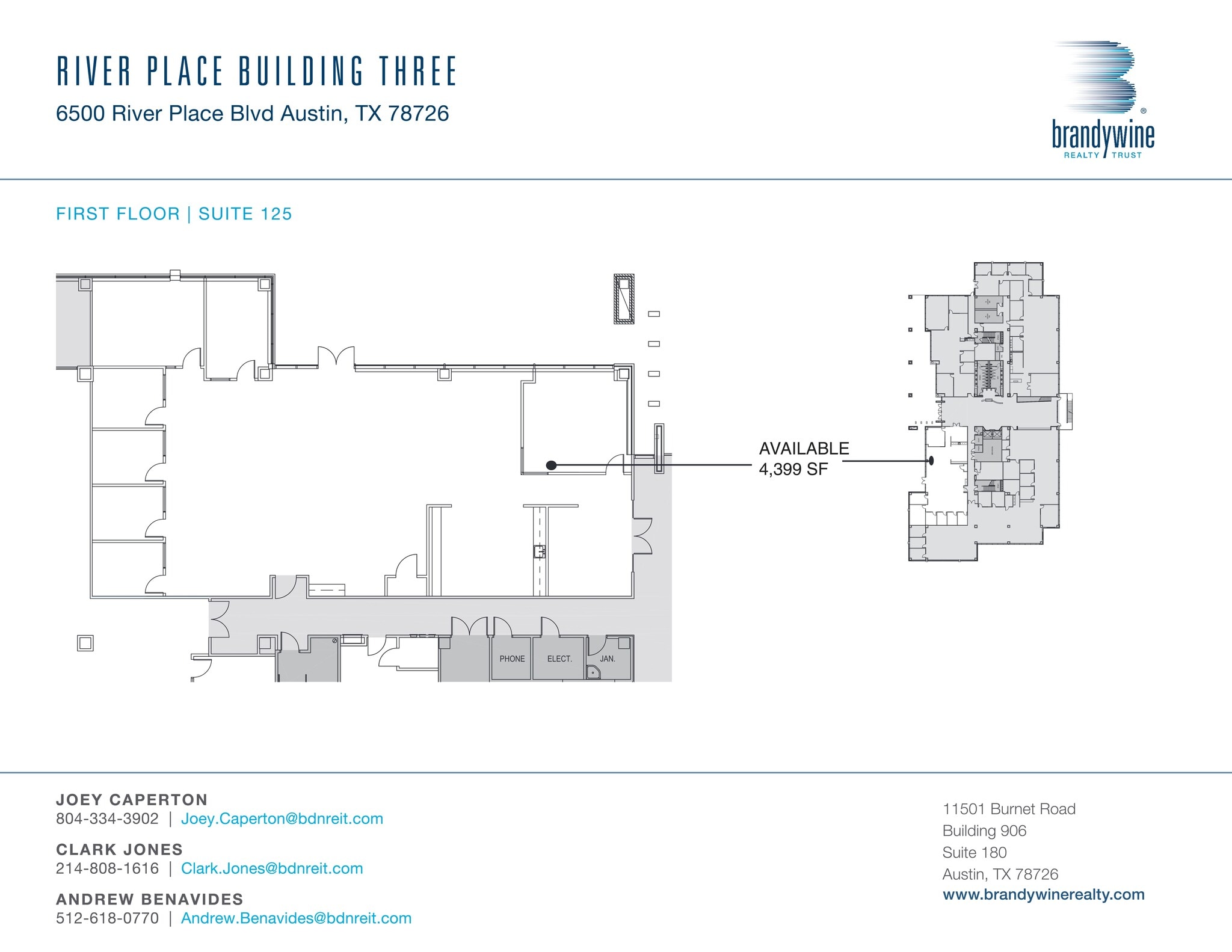 6500 River Place Blvd, Austin, TX à louer Plan de site– Image 1 sur 1