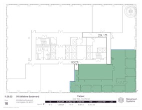 915 Wilshire Blvd, Los Angeles, CA à louer Plan de site– Image 2 sur 2