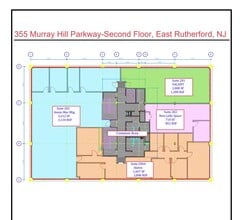 355 Murray Hill Pky, East Rutherford, NJ à louer Plan d’étage– Image 1 sur 1