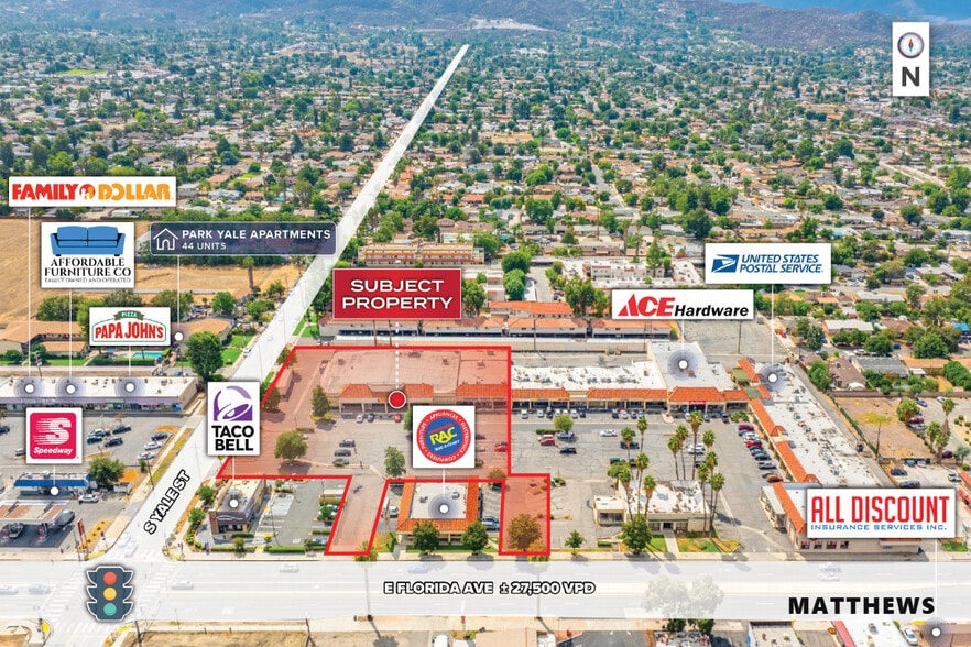 2087-2093 E Florida ave, Hemet, CA à vendre - Photo de l’immeuble – Image 3 sur 3